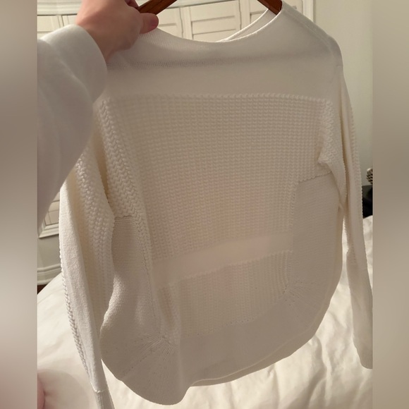 Helmut Lang Knit Sweater with Side Slits - Picture 5 of 6